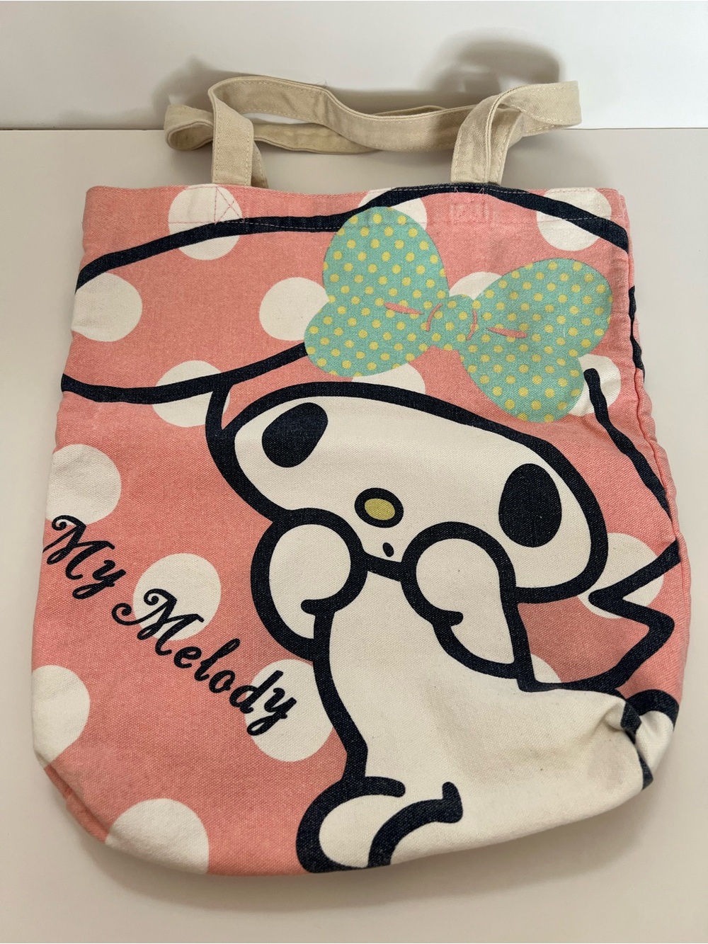 GUC Sanrio My Melody Canvas Tote Bag